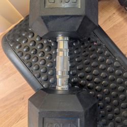 50 lbs single dumbbell