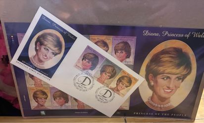 Princess Di stamps