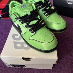 Nike SB Dunk Low, Powerpuff Girls Buttercup