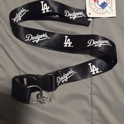 LA Los Angeles Dodgers Lanyard Keychain