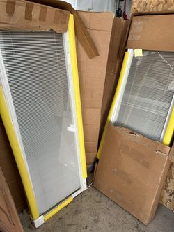 (2) Blind In The Glass Inserts