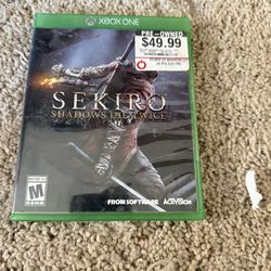 Sekiro Shadows Die Twice (Xbox One)