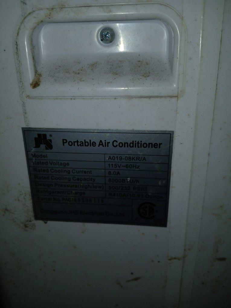 Portable AC Unit Value Barrely Used 