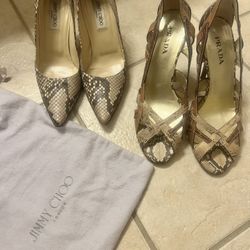 Women’s Designer Heels (Sold As Set)