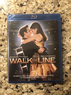 FS: WALK THE LINE blu ray (Johnny Cash; Joaquin Phoenix, Reese Witherspoon) Brand NEW! Sealed!