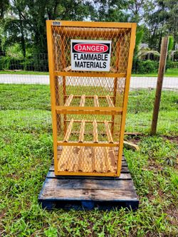 Gas Cylinder Cabinet Liquid Propane Gas Vertical Cylinders 30x30x64