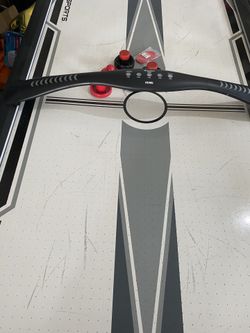 Air hockey table comes with everything