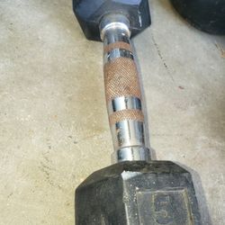 Single 5 Lb Dumbbell