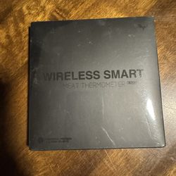 Wireless smart meat thermometer