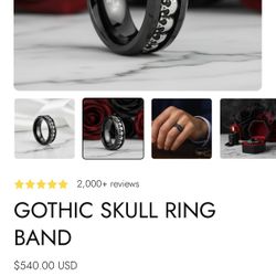 Skull Ring Solid