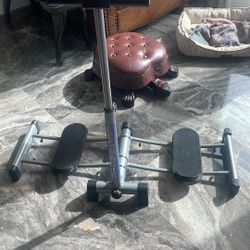 Leg Magic exercise machine