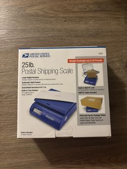USPS 25lb Postal Shipping Scale 