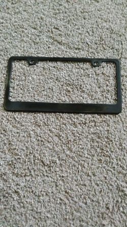 License Plate Frame, 1 Piece 