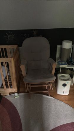 Nursery rocking chair