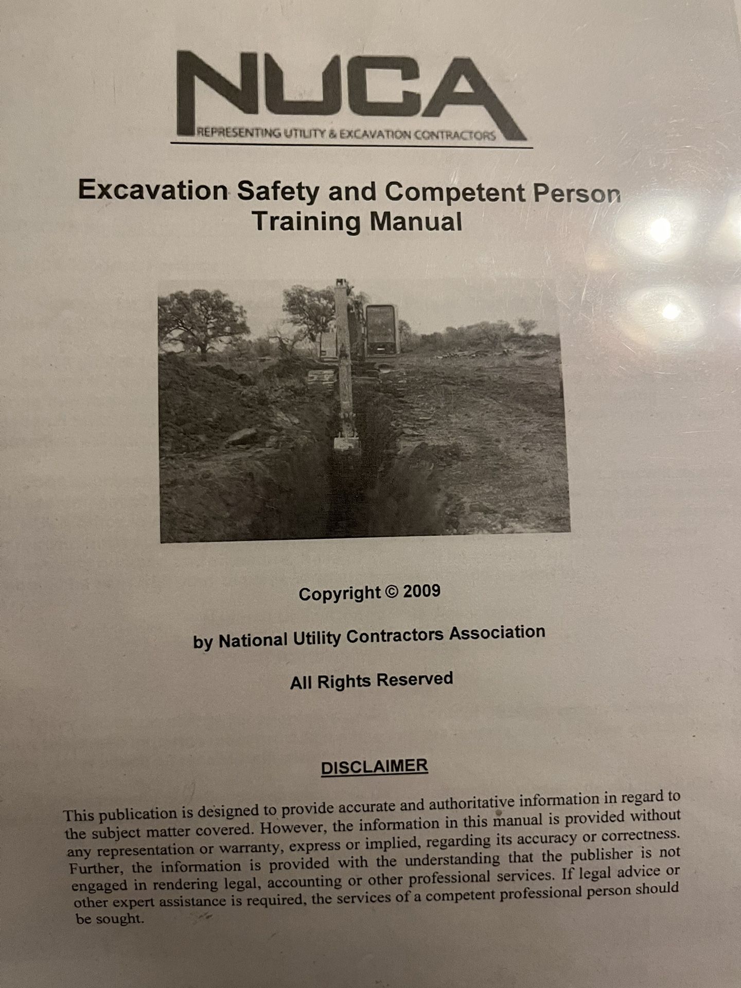Excavation Safety Training Manual 