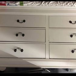 Sturdy White Dresser