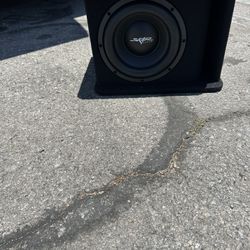 Skar 10 Inch Subwoofer And Amp