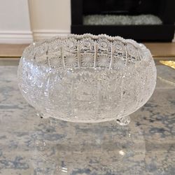 Brand New Bohemia Hand Cut Crystal Bowl. Comes With Original Box