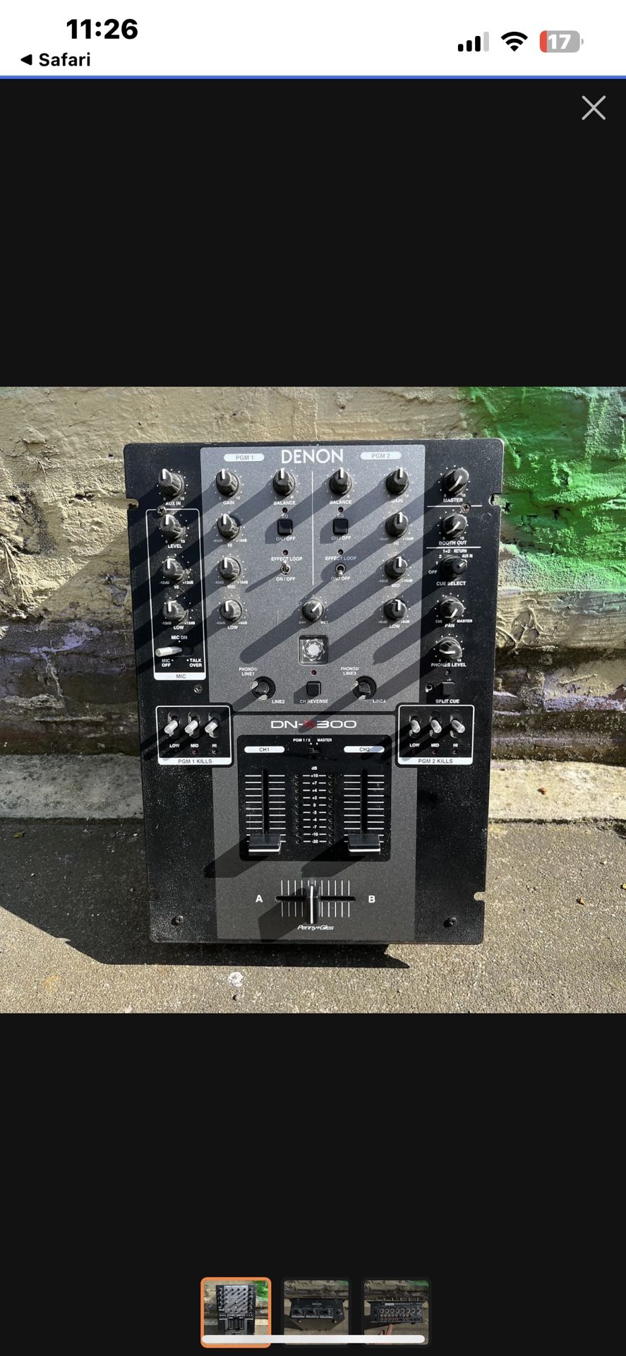 Denon DN-X300 DJ Mixer