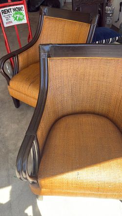 Wicker Pair of Chairs