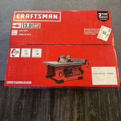Craftsman Table Saw 