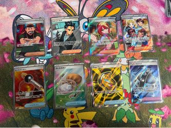 Pokemon Bundle - Full Art Trainers and Items