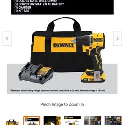 Dewalt Drill Brand New 