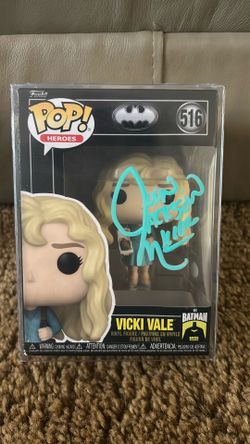 Autographed Funko POP! - Batman: Vicki Vale | Signed by: John Jackson Miller