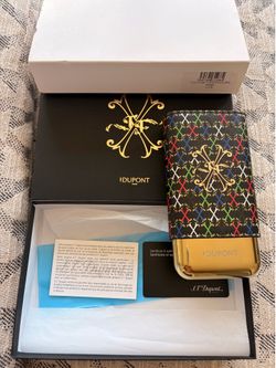 S.T. Dupont Fuente Opus X Leather Cigar Case 183460