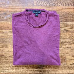 Banana Republic Pima Cotton Cashmere Crewneck Sweater - Large