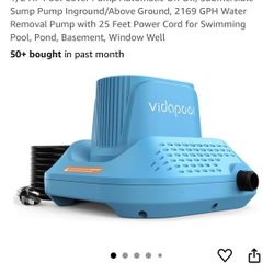 Vidapool 1/2 Hp Pool Cover Pump Automatic On Off