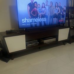 Wooden media stand
