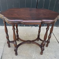 Beautiful Vintage Six Leg Side / Entry / Console Table - 36x21x29 ½” 