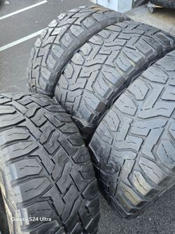 4 used tires Lt37x13 .50r22 Toyo RT Open Country $420.00