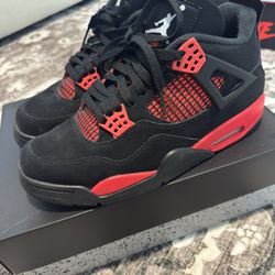 Air Jordan 4s Red Thunder 
