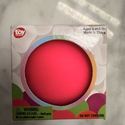 Neon Marshmellow Squish Ball - Pink
