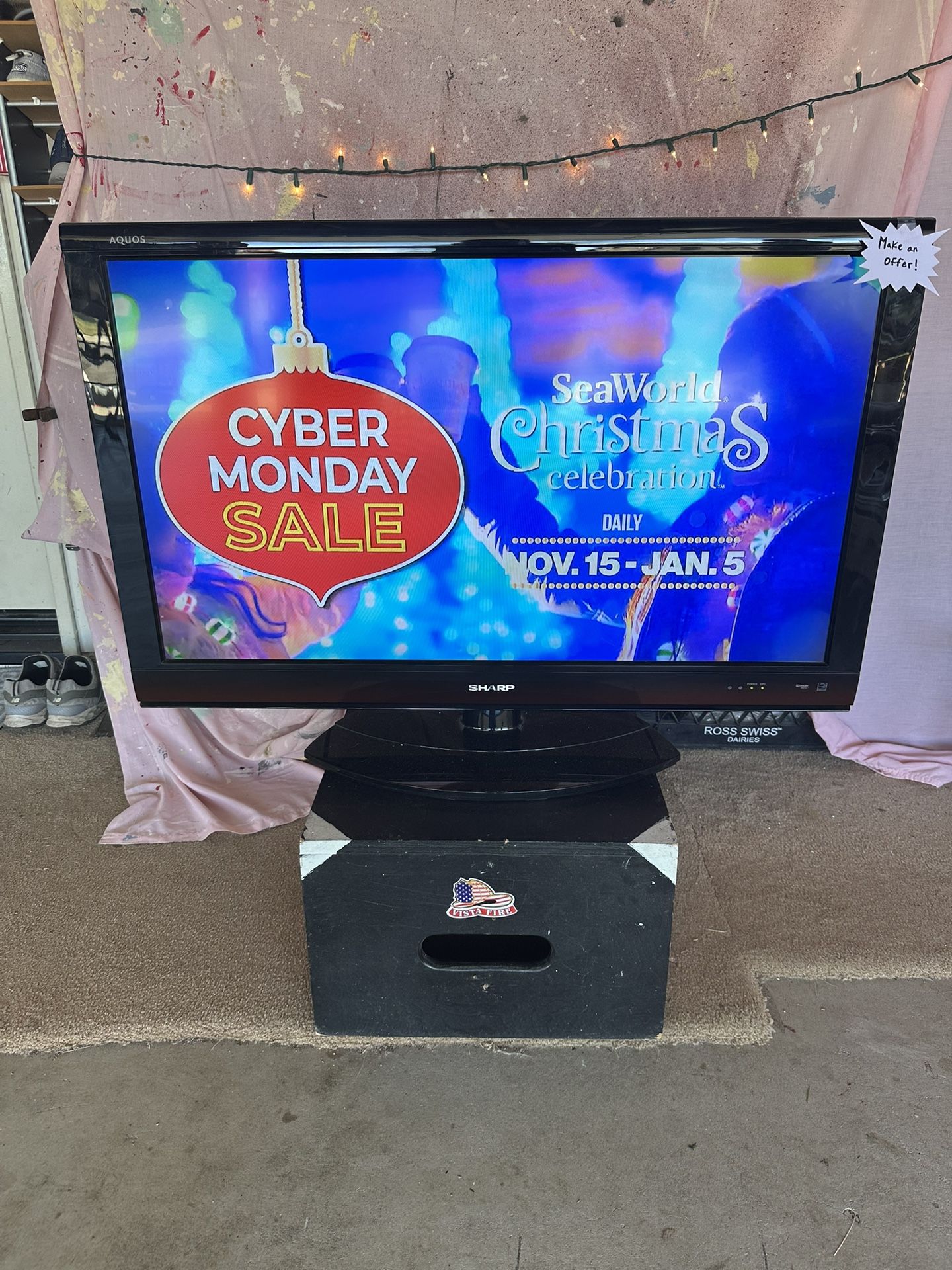 Sharp Aquos 40” TV