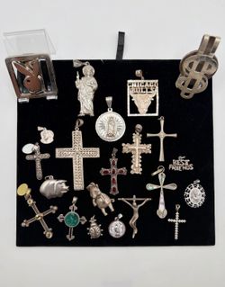 .925 Sterling Silver Pendants - More in store