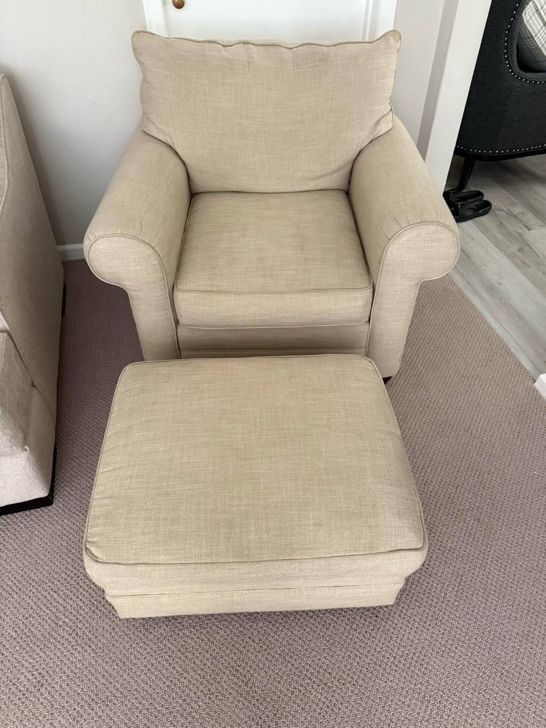 FREE Chair and Ottoman 