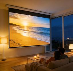 120" Projector Screen Motorized
