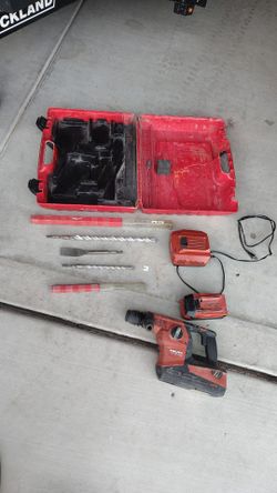 Hilti 36-volt te 30 cordless brushless SDS Plus Rotary Hammer