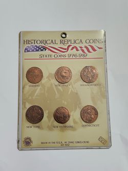 1776 / 1787 Historical U.S Replica Coins