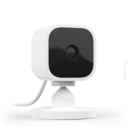 BLINK Mini Indoor Wired 1080p Wi-Fi Security Camera in White Thumbnail