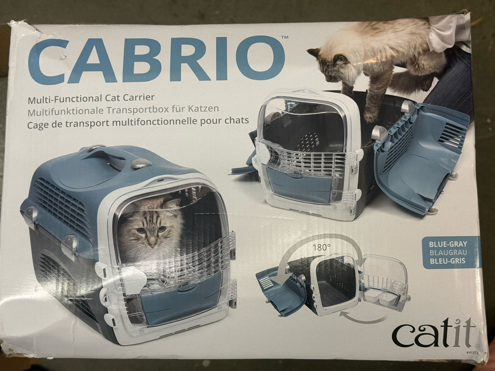 Catit Cabrio Cat Carrier New