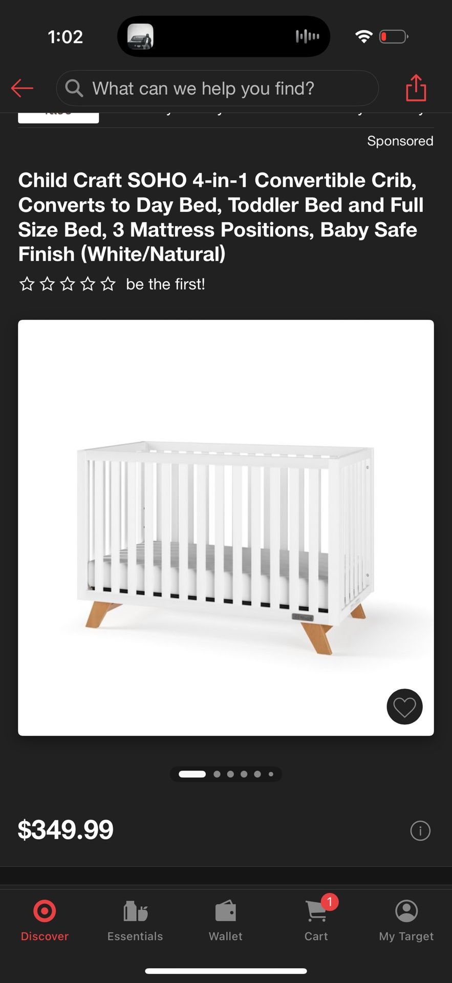 Convertible Crib And Dresser