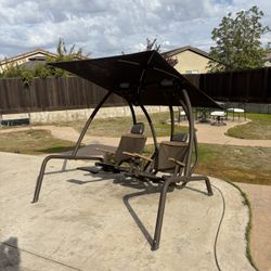 Backyard Swing Stage