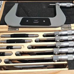 Mitutoyo Outside Micrometer Set