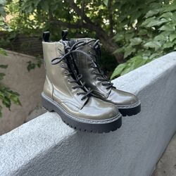 Olive Combat Boots