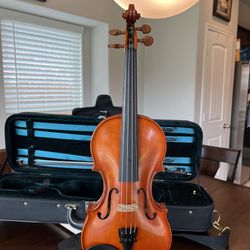 Exquisite European violin Karl Stamitz full size (possibly 7/8)