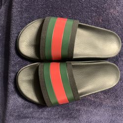 Gucci Slides One Time Used Size 10